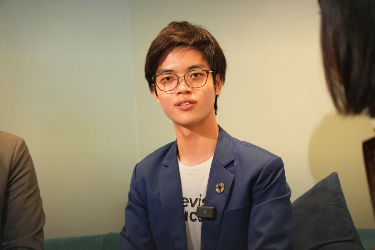 Phonlawat Sirajindapirom speaking during PostToday's Video Interview