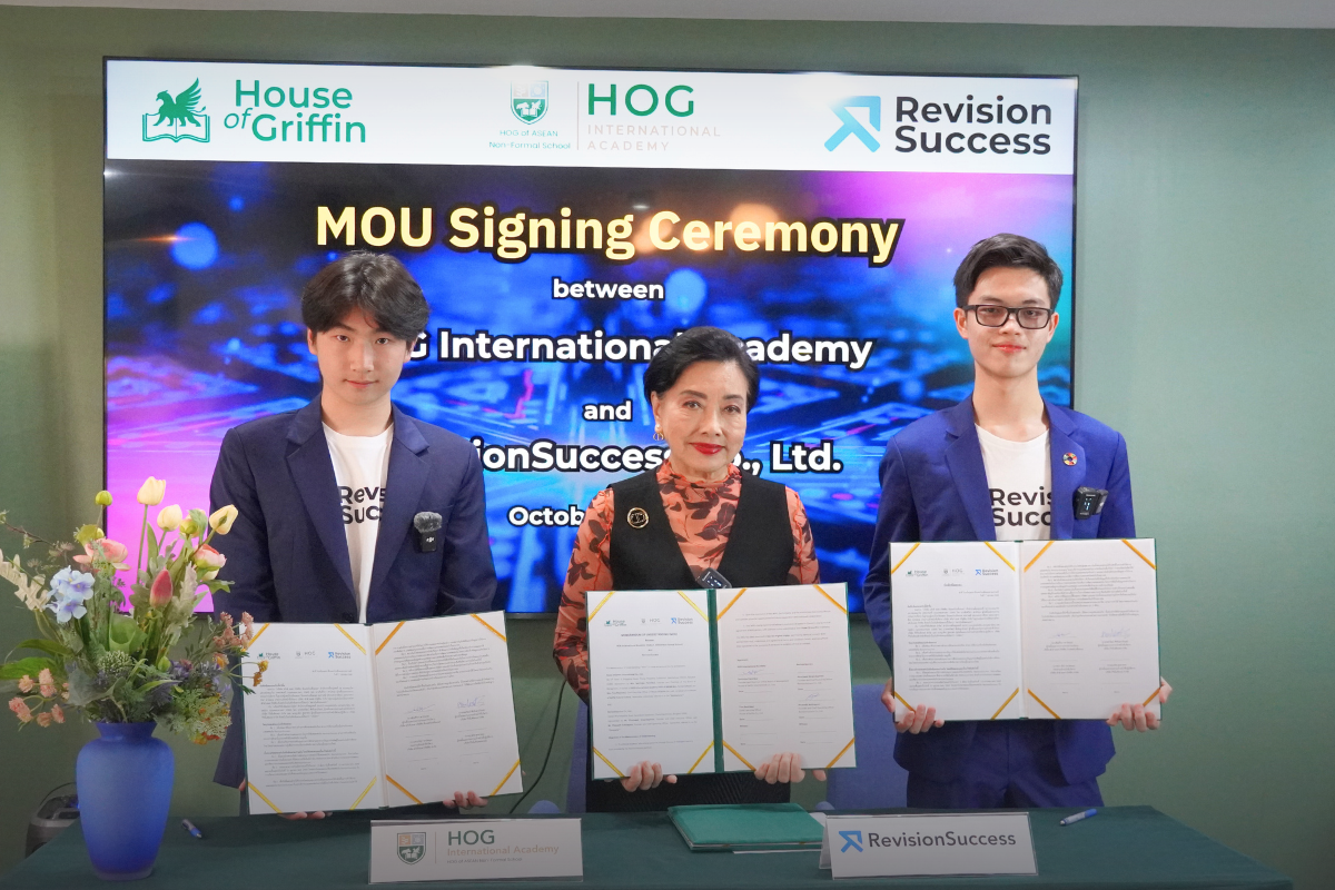 RevisionSuccess Signs MOU with Thailand's First AI School