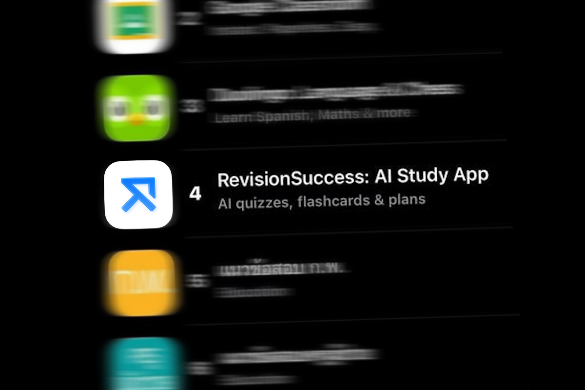 RevisionSuccess Hits #4 on the App Store in 12 Days