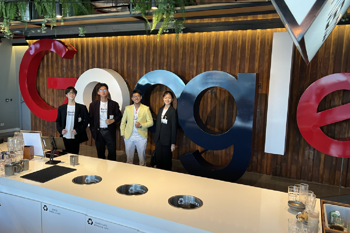 The RevisionSuccess team at Google Thailand headquarters during the ISTEC 2024 conference