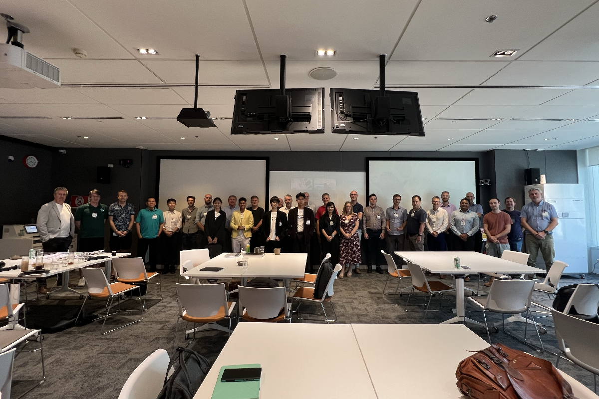 Group photo of the RevisionSuccess team and attendees at the ISTEC 2024 conference, Google Thailand headquarters